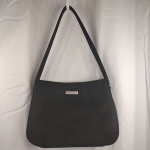SOLD!Black KENNETH COLE REACTION Hand Bag Vinyl Nylon